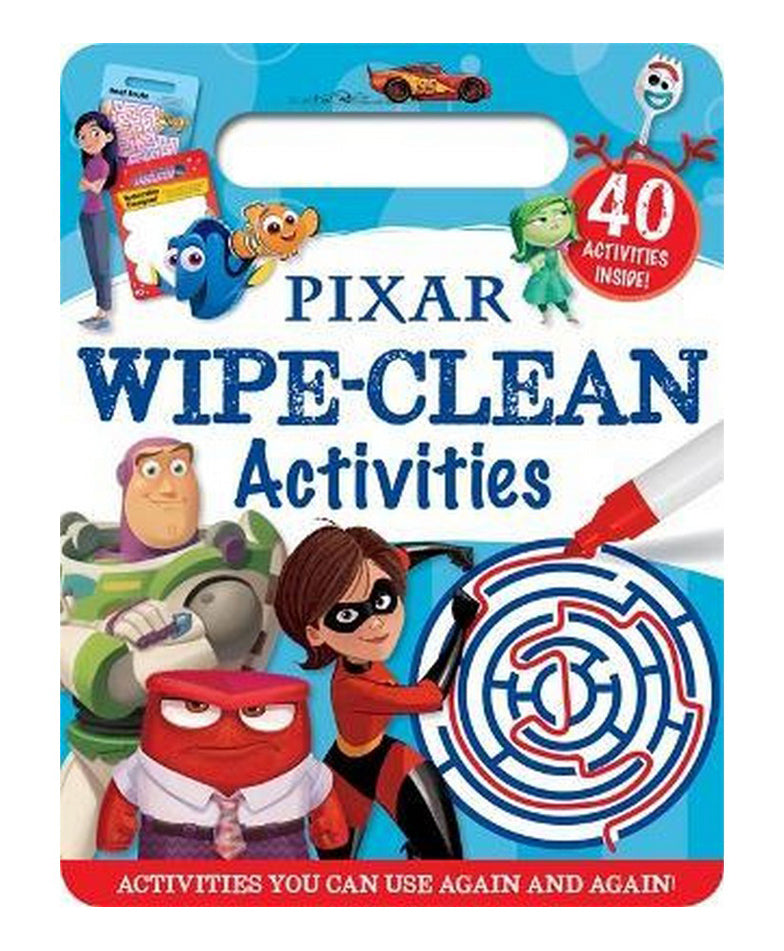 Pixar: Wipe-Clean Activities - Things4Kidz