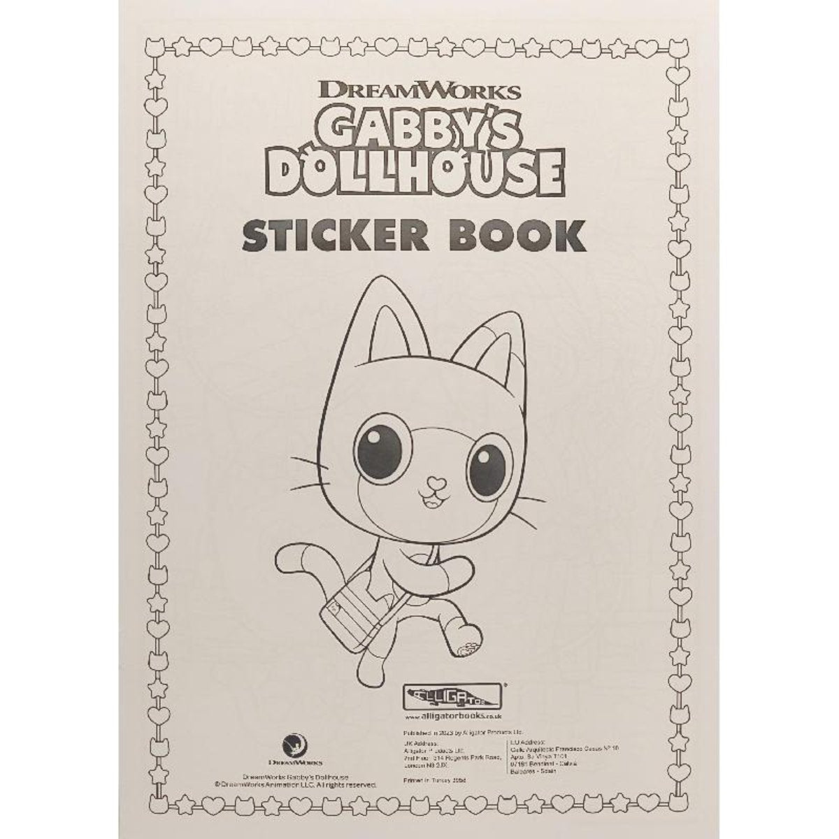 Gabby's Dollhouse Sticker Book - Things4Kidz