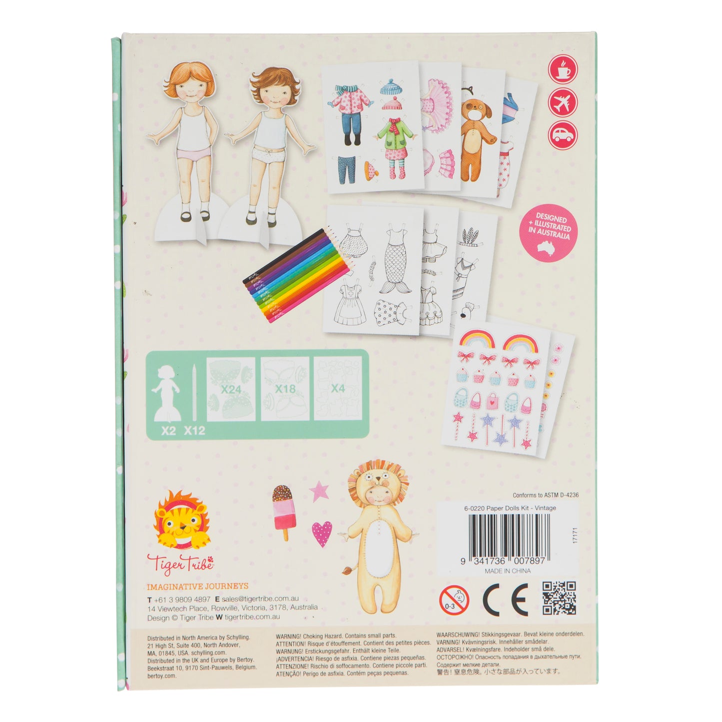 Paper Doll Kit - Vintage - Things4Kidz
