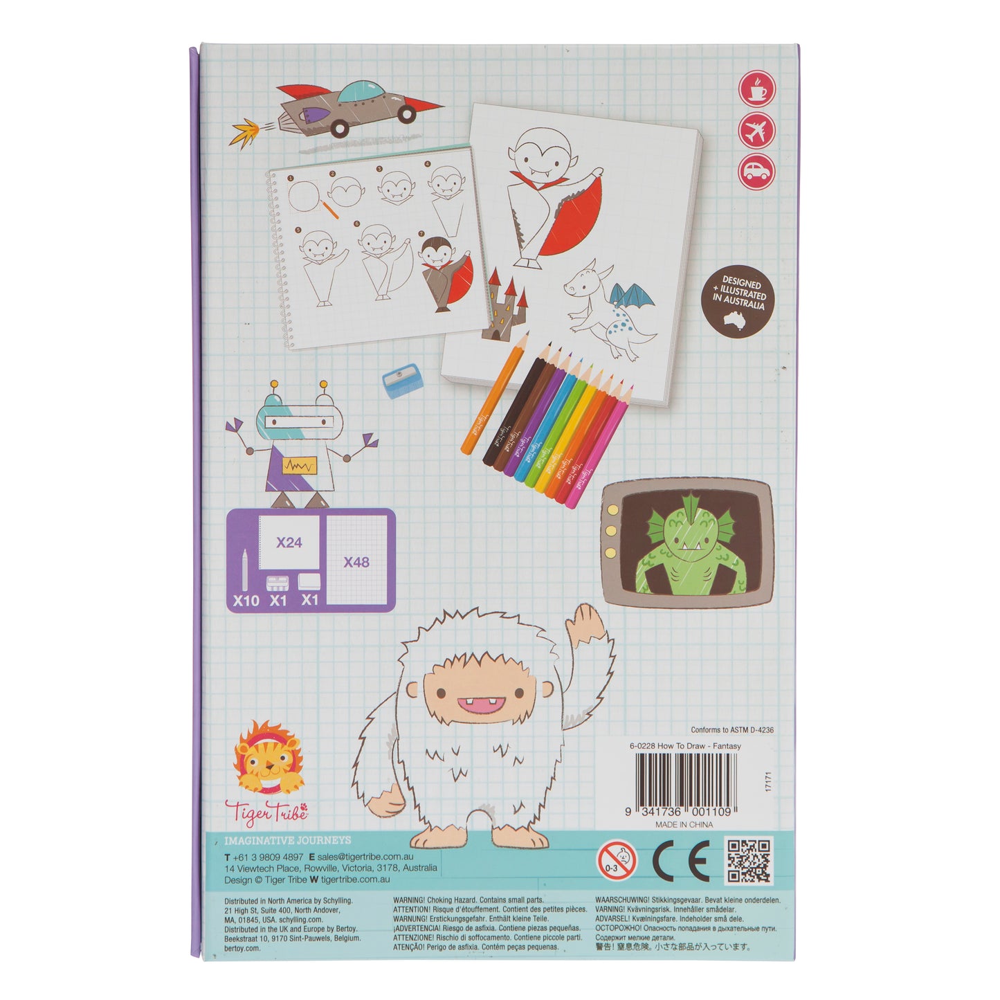 Tiger Tribes - How to Draw - Things4Kidz