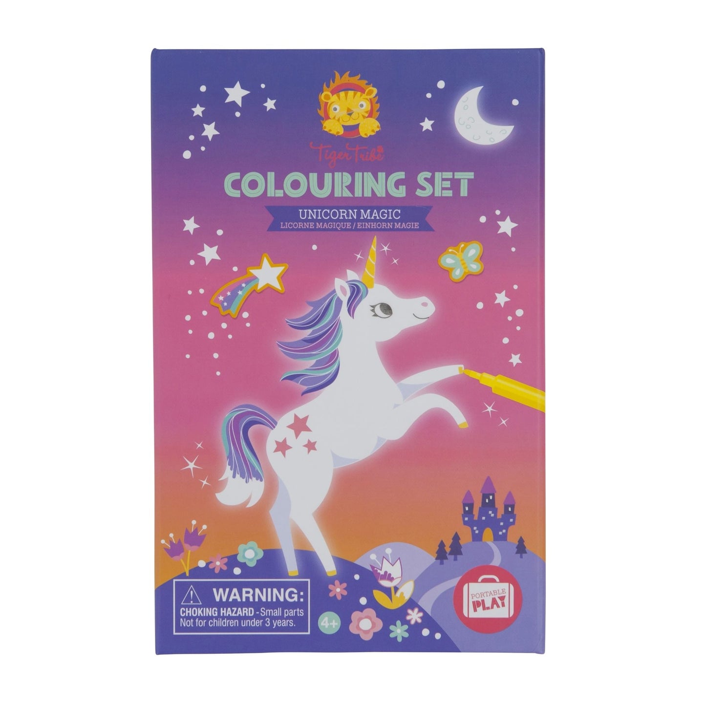 Tiger Tribes - Colouring Set - Things4Kidz
