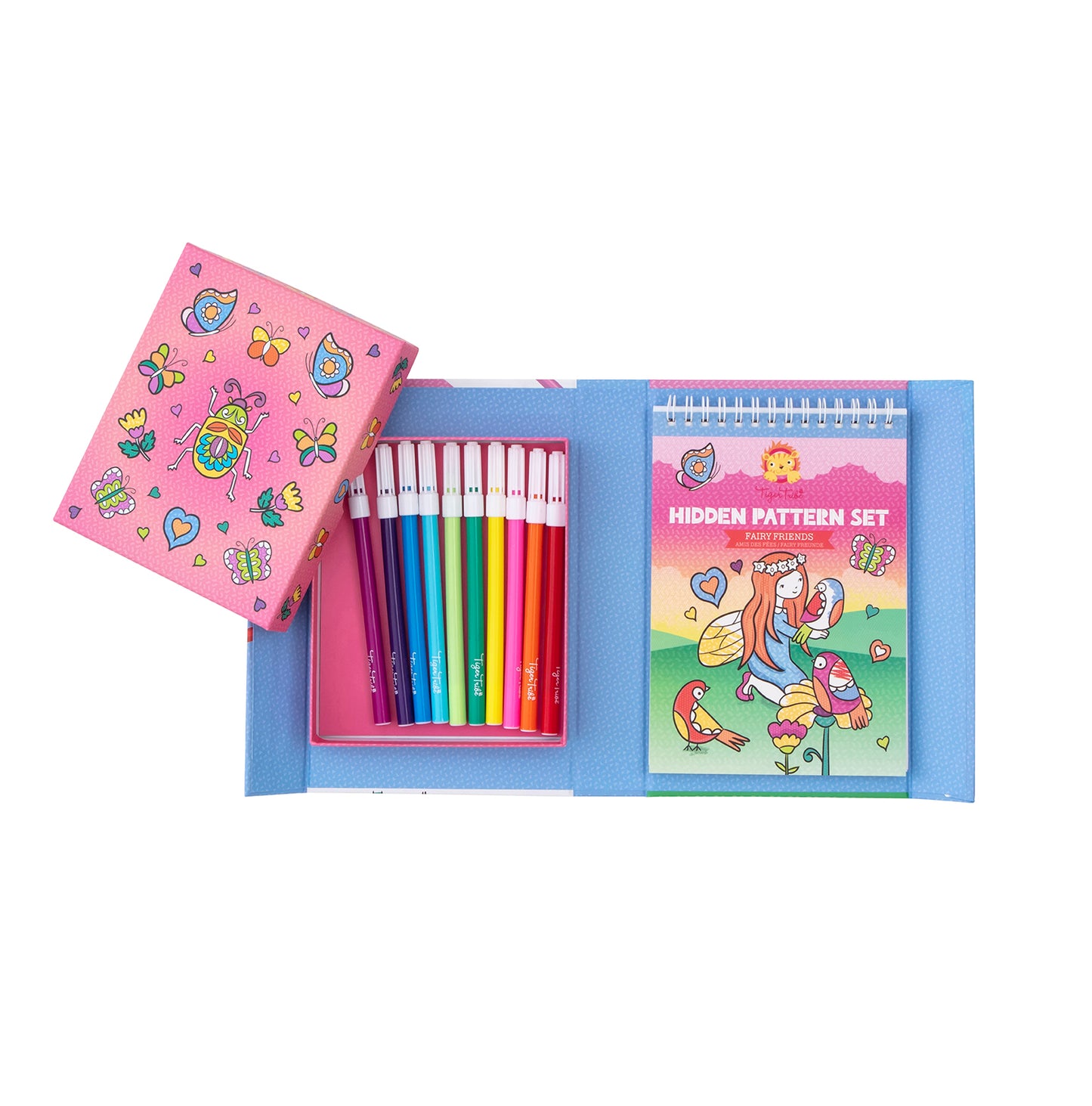 Tiger Tribes - Hidden Pattern Colour set - Things4Kidz