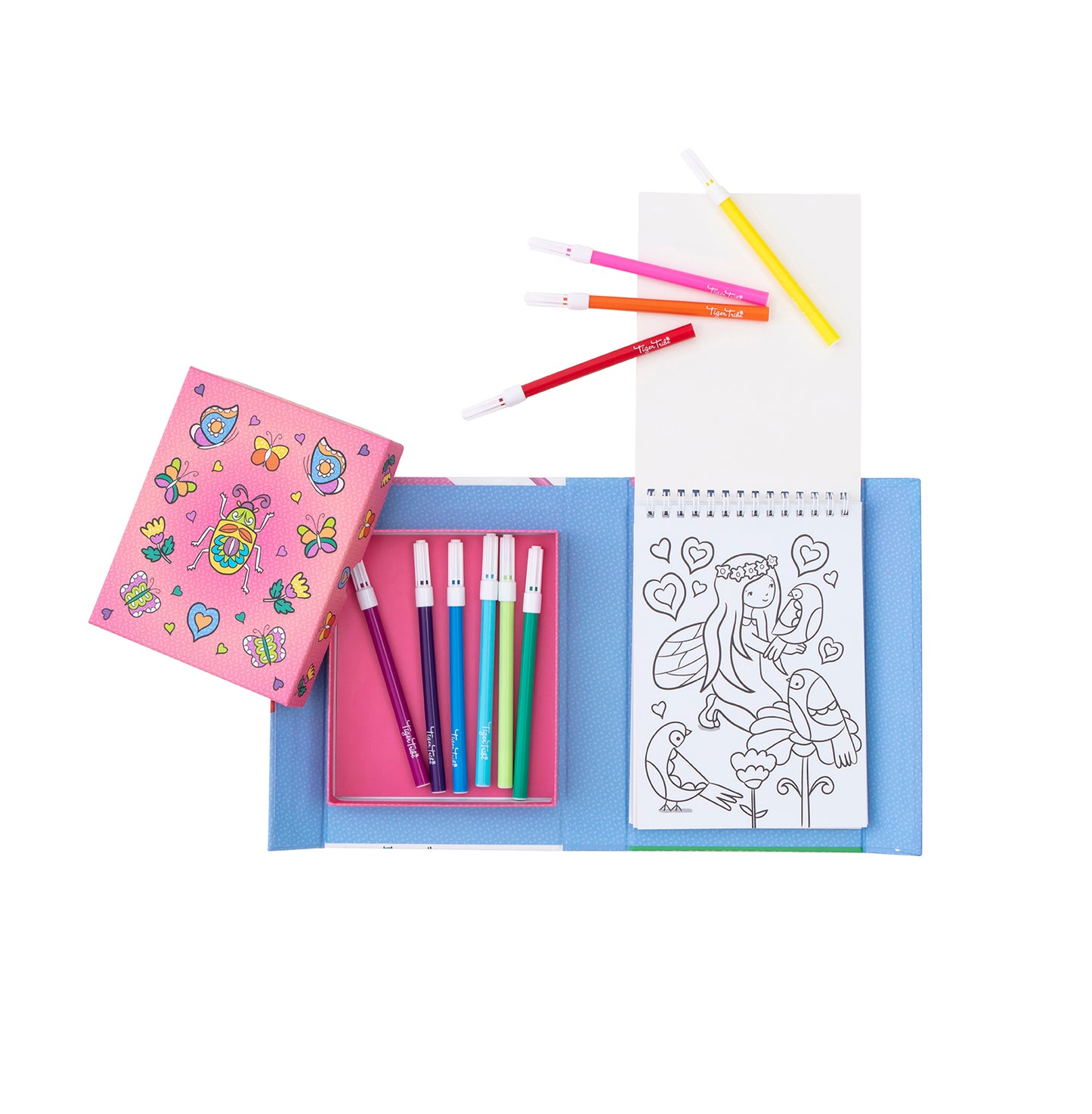 Tiger Tribes - Hidden Pattern Colour set - Things4Kidz