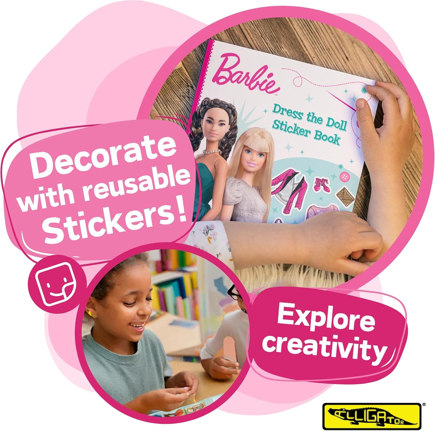 Barbie Dress the Doll Sticker Book - Things4Kidz