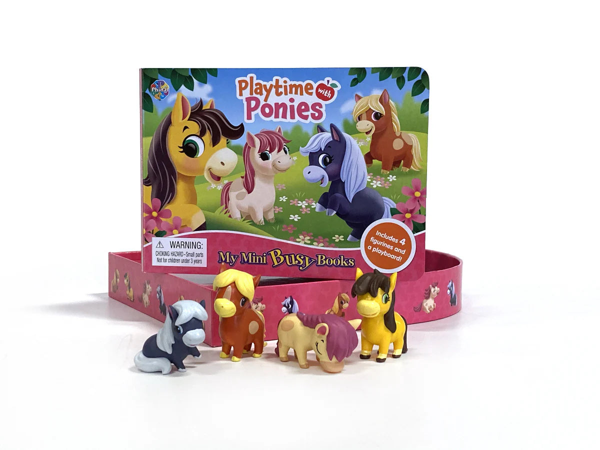 Playtime with Ponies - My Mini Busy Books - Things4Kidz
