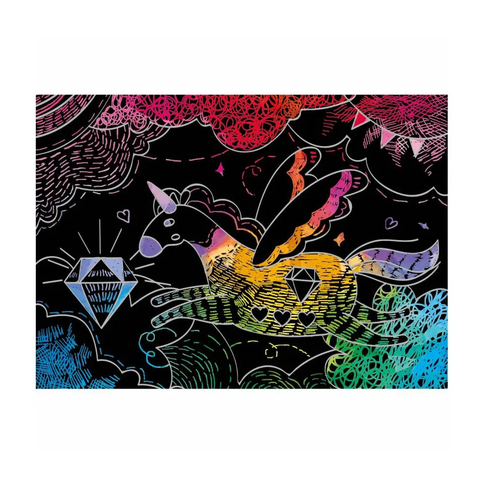 Avenir - Mini Scratch Book Girls - Things4Kidz