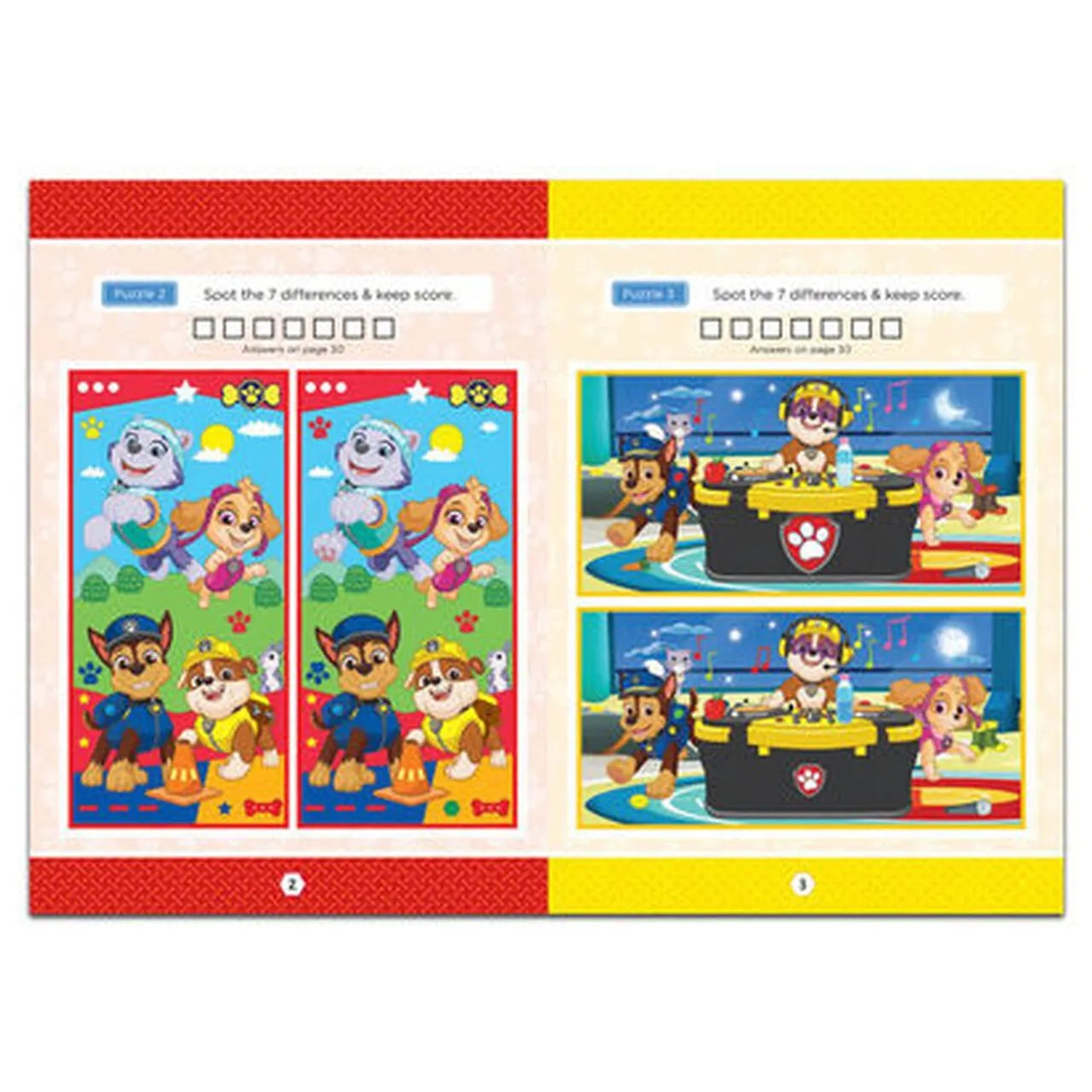 Paw Patrol Spot the difference - Things4Kidz
