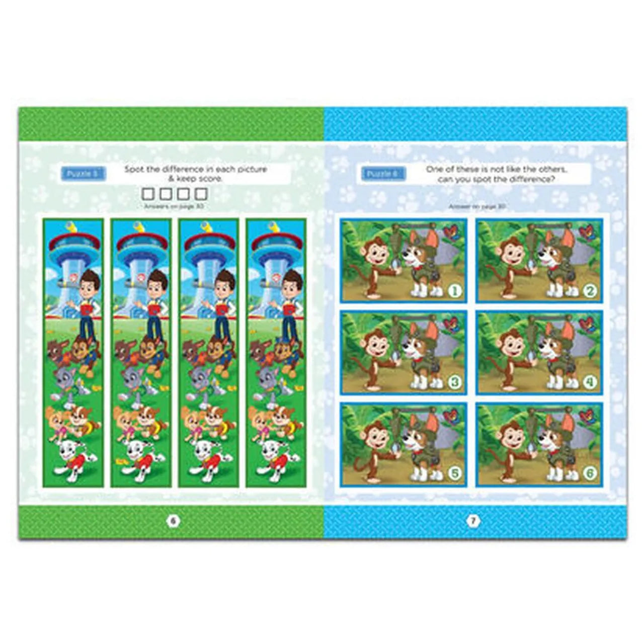 Paw Patrol Spot the difference - Things4Kidz