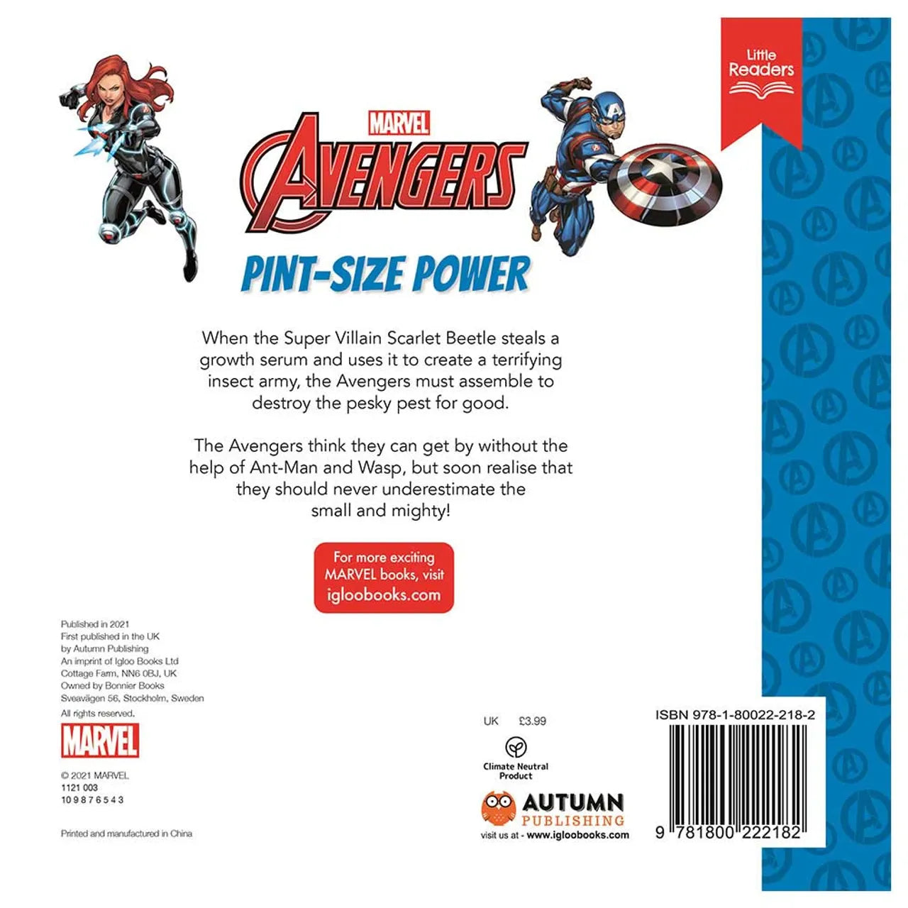 Marvel Avengers: Pint Size Power Story Book - Things4Kidz