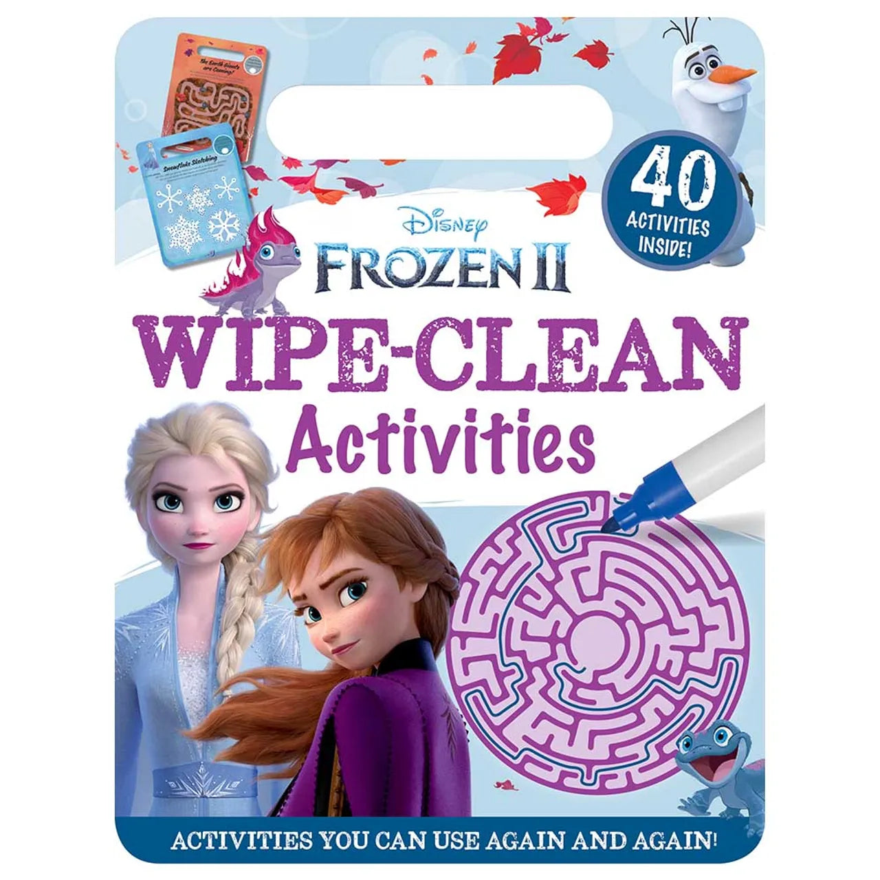 Disney Frozen 2: Wipe-Clean Activity Book - Things4Kidz