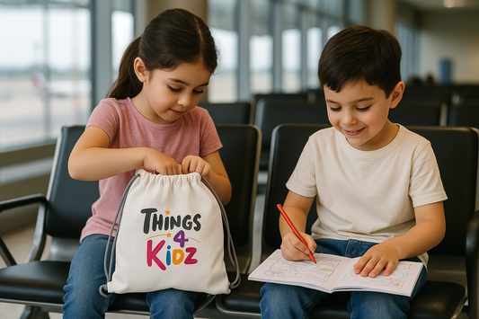 How to Keep Toddlers Entertained Without Screens While Traveling - Things4Kidz