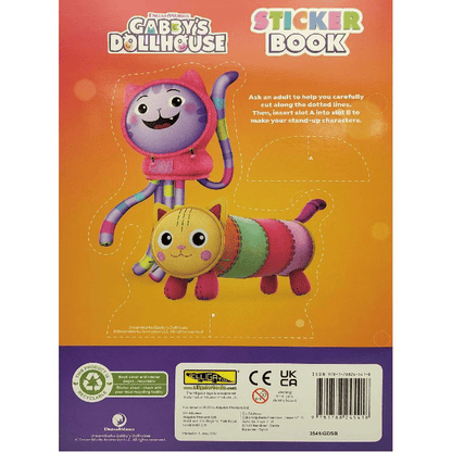 Gabby's Dollhouse Sticker Book - Things4Kidz