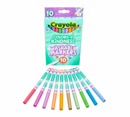 Crayola - Washable Colors of Kindness Markers - Things4Kidz