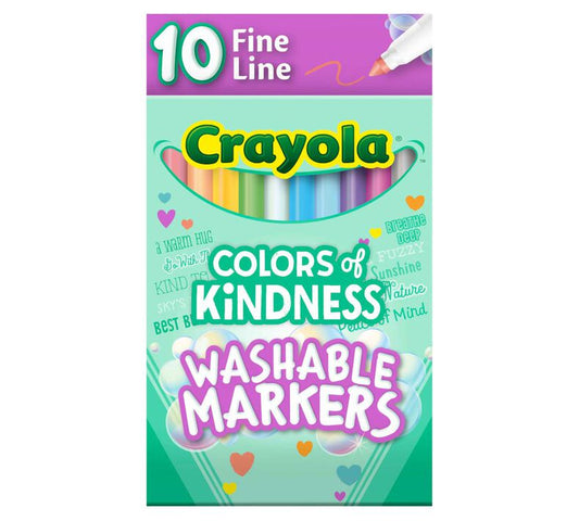 Crayola - Washable Colors of Kindness Markers - Things4Kidz