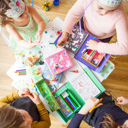 Tiger Tribes - Colouring Set - Things4Kidz