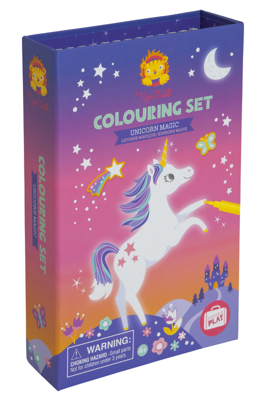 Tiger Tribes - Colouring Set - Things4Kidz