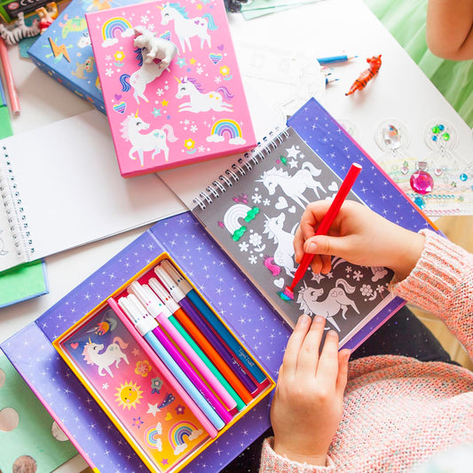 Tiger Tribes - Colouring Set - Things4Kidz