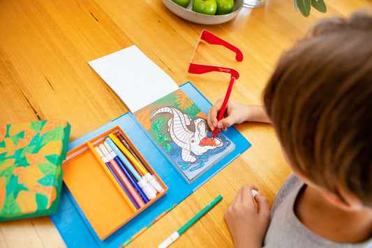 Tiger Tribes - 3D Colouring Set - Things4Kidz