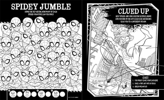 Marvel Spider-Man: Search & Find Colouring - Things4Kidz