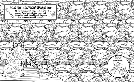Disney Princess: Search & Find Colouring - Things4Kidz