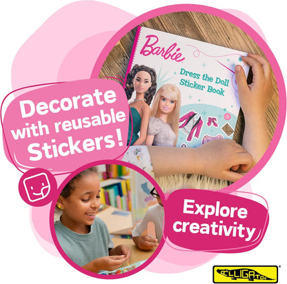 Barbie Dress the Doll Sticker Book - Things4Kidz