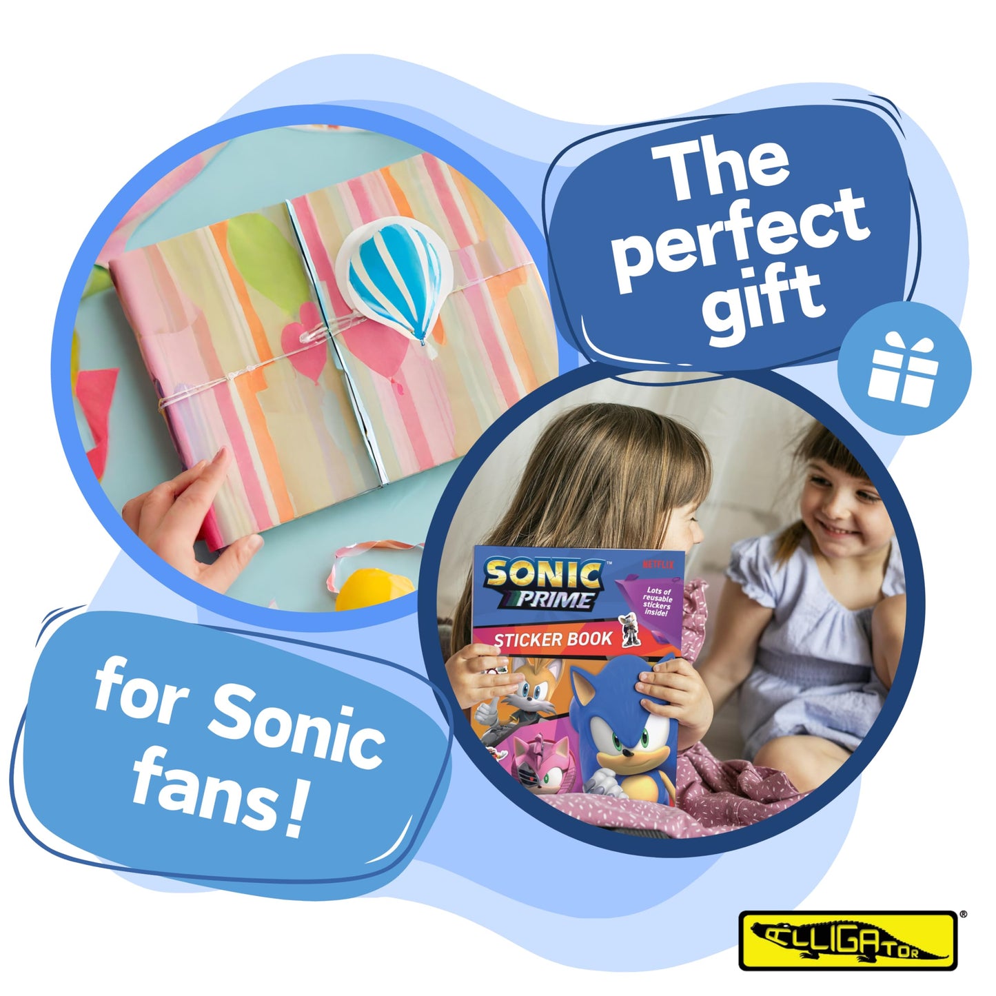 Sonic Prime Sticker Book - Things4Kidz