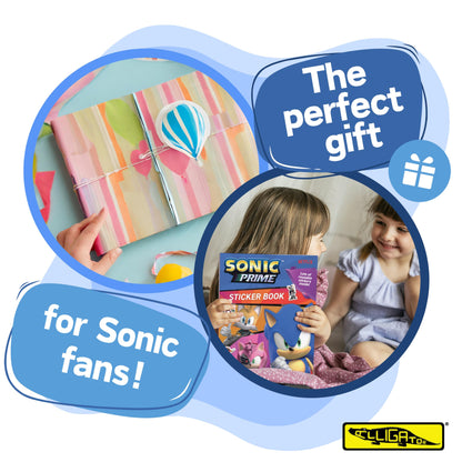 Sonic Prime Sticker Book - Things4Kidz