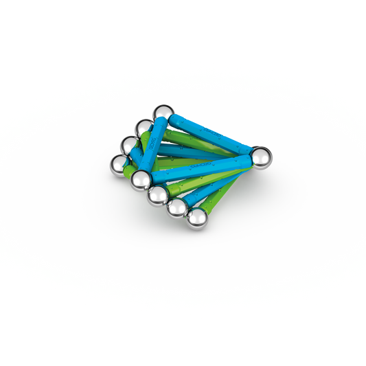GeoMag - Classic Recycled Magnetic Construction 25pcs - Things4Kidz