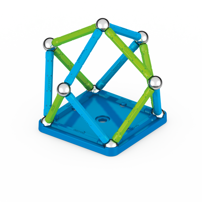 GeoMag - Classic Recycled Magnetic Construction 25pcs - Things4Kidz