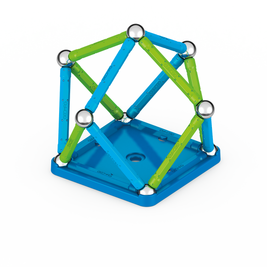 GeoMag - Classic Recycled Magnetic Construction 25pcs - Things4Kidz