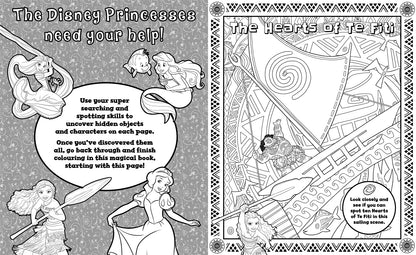 Disney Princess: Search & Find Colouring - Things4Kidz