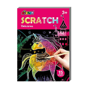 Avenir - Mini Scratch Book Girls - Things4Kidz