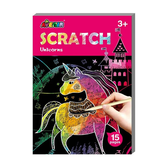Avenir - Mini Scratch Book Girls - Things4Kidz
