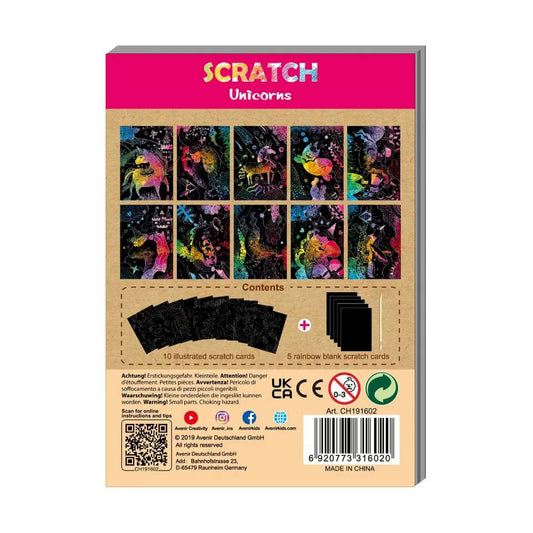 Avenir - Mini Scratch Book Girls - Things4Kidz