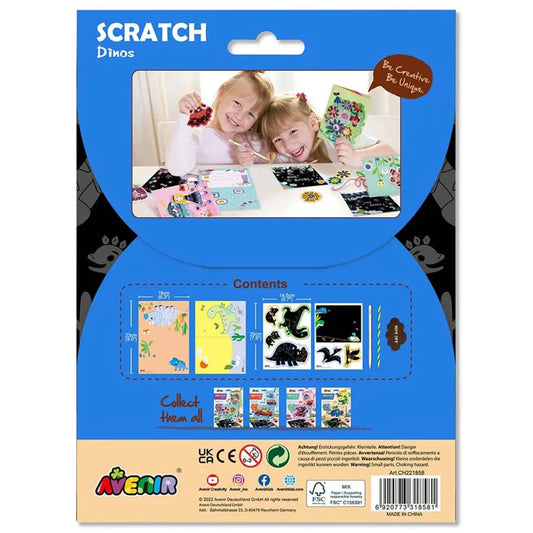 Avenir - Scratch Greeting Cards Set Boys - Things4Kidz