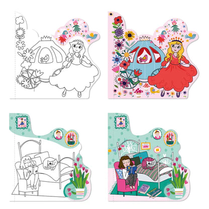 Avenir - Magic Water Painting Girls - Things4Kidz