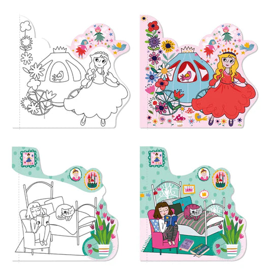 Avenir - Magic Water Painting Girls - Things4Kidz