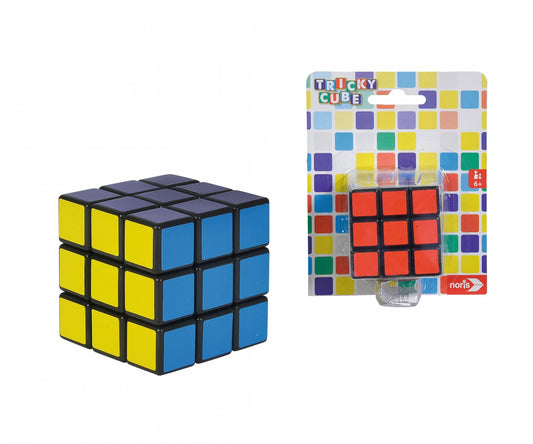 Noris Multicolor Tricky Rubik's Cube for Strategists - Space Thinking Puzzle Game - Things4Kidz
